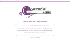 Desktop Screenshot of nature.zonetopic.org